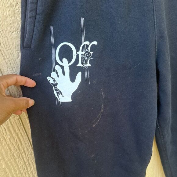 Off-White Kids Black Joggers - Picture 7 of 13